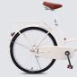 Preview: Qian  20/24Zoll Citybike Stadtrad mit Körbchen Fahrrad